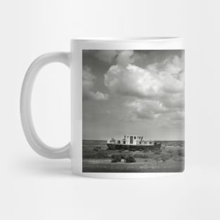 Blakeney Boat at low tide, Norfolk, UK Mug